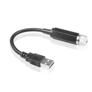 ليزر USB للسيارة او المنزل + مكبر صوت الشكمان