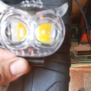 • ليد البومة 2 عدسة للسيارة والموتوسيكل شفاف