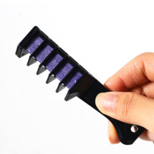 • مشط  تلوين الشعر المؤقت  6 الوان