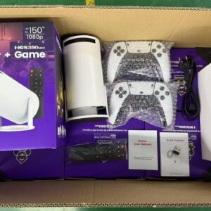 "	جهاز عرض بروجيكتور + العاب"