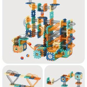 • لعبة مكعبات هندسية تعليمية