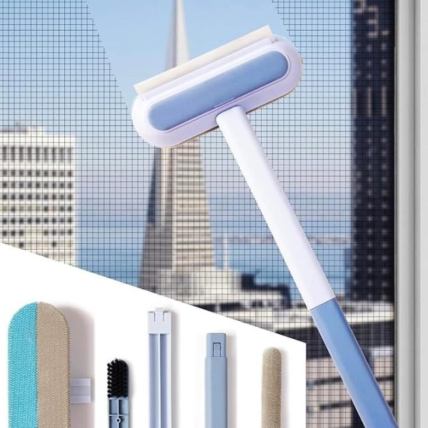 • منظف النوافذ  السحري 3 في 1