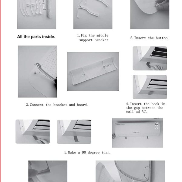 موزع هواء التكييف متعدد الطبقات ينقي الهواء