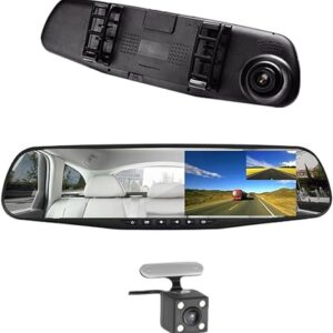 • كاميرا خلفية و امامية للسيارة