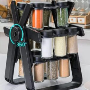 • منظم التوابل الساقية 360 درجة