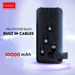 باور بنك EARLDOM PB41 مع كابلات مايكرو وType-C وUSB