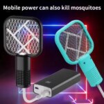 صاعق ناموس كهربائي USB أبيض وأخضر لقتل البعوض والحشرات الطائرة