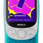 موبايل نوكيا Nokia 3210 4G باللون الأسود بشريحتين SIM