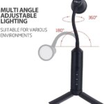 إضاءة متعددة الأوضاع لأباجورة محمولة ببطارية
