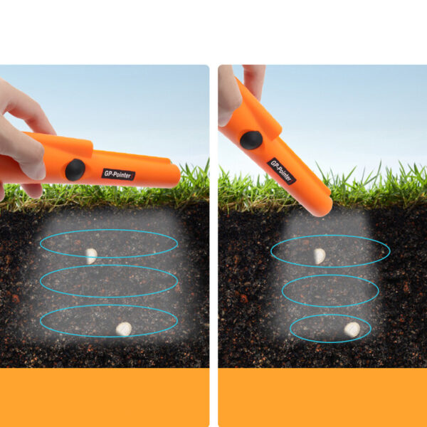 • Pointer Waterproof Professional Determine Metal Detector - جهاز كشف المعادن
