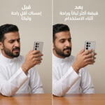 زاوية دوران حامل جوال أفقي 360 درجة وعمودي 90 درجة