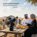 قاعدة ثابتة لمروحة لاسلكية تضمن ثباتها على الأسطح