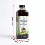زيت هندي طبيعي لتطويل وتقوية الشعر - خلطة 108 عشب - لتر