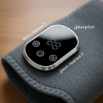 مساج كهربائي لاسلكي بطارية 1800mAh وشحن تايب سي