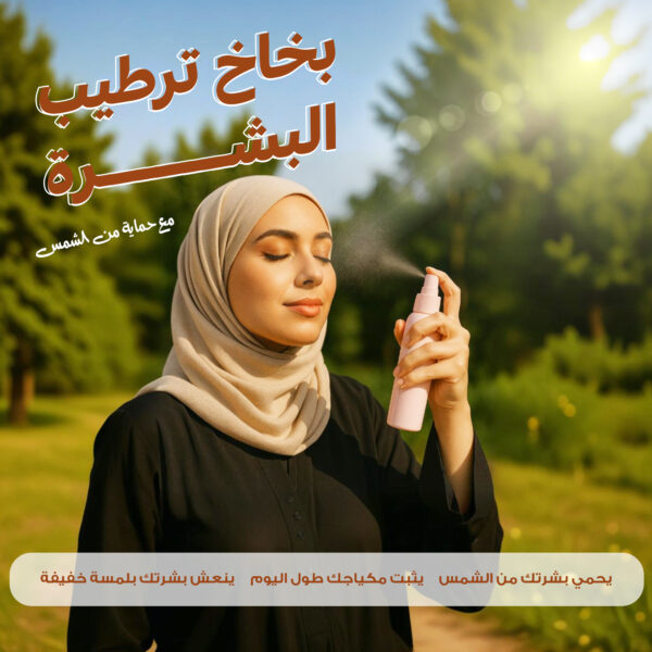 بخاخ ترطيب البشرة مع حماية من الشمس SPF 30