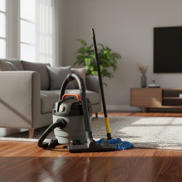 عرض مكنسة كهربائية 3 في 1 جاف ورطب ونفخ ضمان عامين 10 لتر + ممسحة دوارة