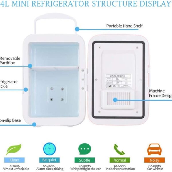 • ثلاجة السيارة و المنزل 4 لتر