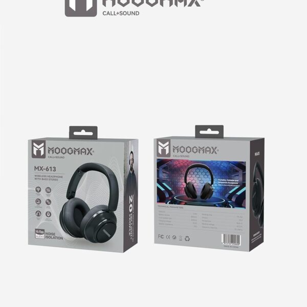 • هيد فون معتمد منMOOGMAX    (ضمان عامين)