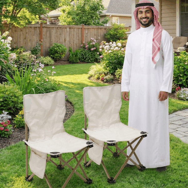 كرسى قماش قابل للطى