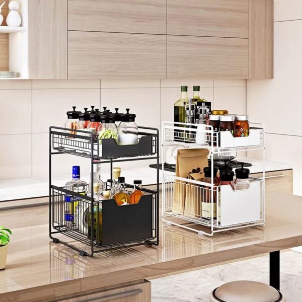 منظم اطباق و ادوات المطبخ العملى