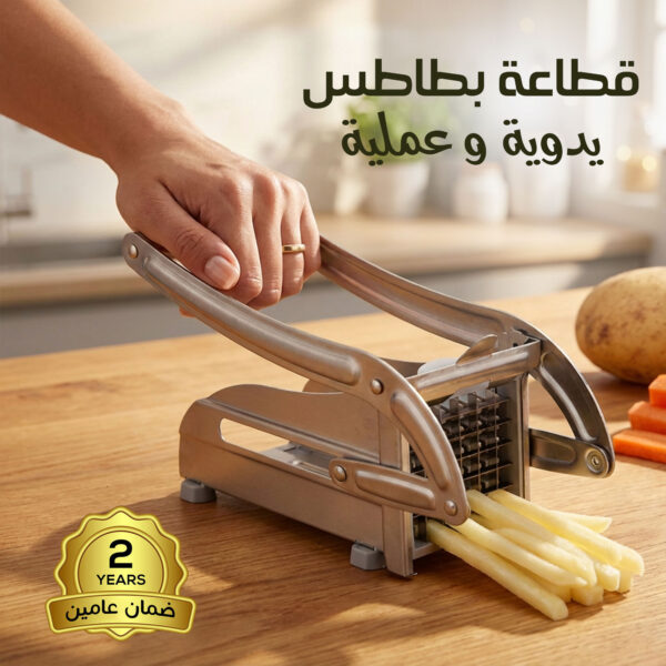 قطاعة بطاطس يدوية العملية بضمان عامين