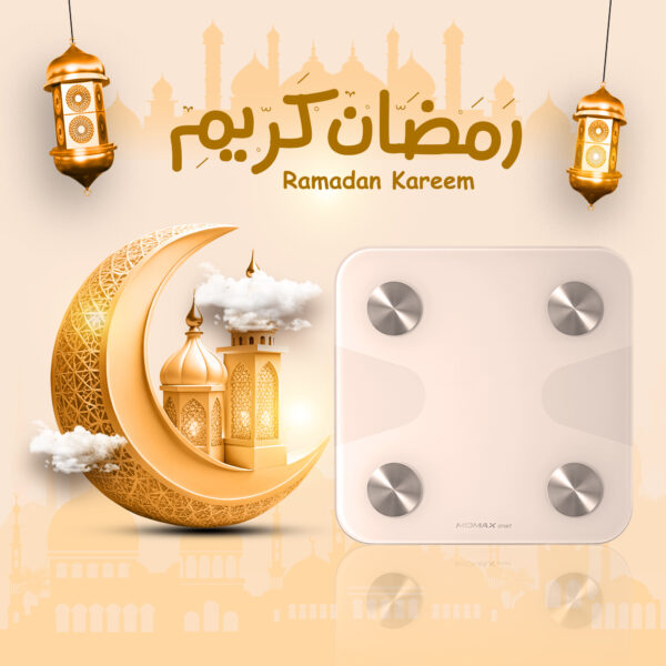 • ميزان ديجيتال للجسم بتطبيق