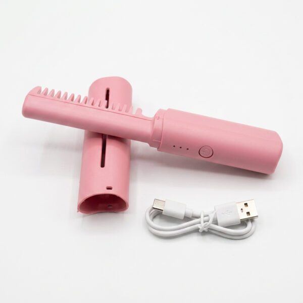 مكواة شعر لاسلكية قابلة للشحن عبر منفذ USB، محمولة، متعددة الاستخدامات لتجعيد الشعر
