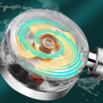 Turbo Shower Head With Filter - رأس تربو شاور مع فلتر - Image 2